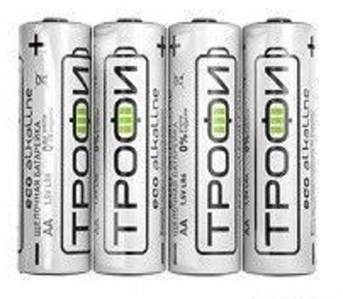 Батарейка Трофи алкалиновая R06-12S ECO Батарейка Трофи алкалиновая R06-12S ECO