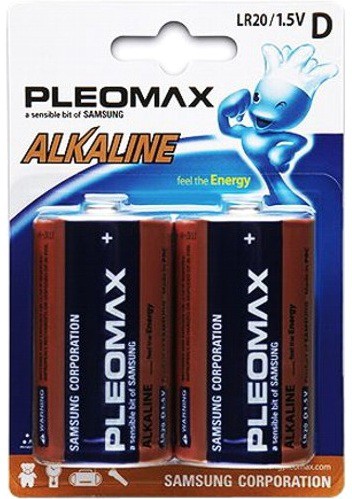 Батарейка Pleomax LR20-2S Батарейка Pleomax LR20-2S