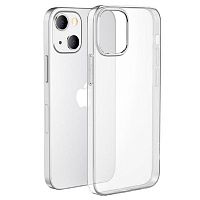 Чехол накладка для iphone 13 (6.1) Fixtor Clear силикон 2mm прозрачная