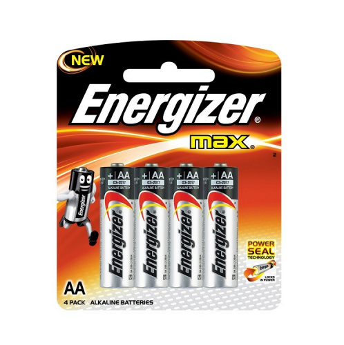 Батарейка Energizer алкалиновая LR6-4BL MAX