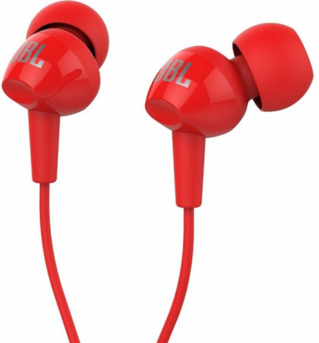 Наушники JBL C100si красные