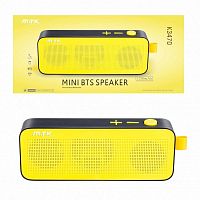 Колонка MTK BT Блютуз mini K3470 желтая