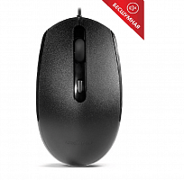 Мышь проводная Smartbuy ONE 280-K беззвучная черная (SBM-280-K)