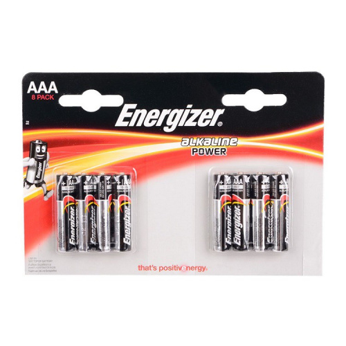 Батарейка Energizer алкалиновая LR03-8BL POWER