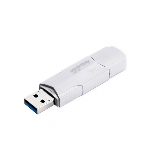 Флеш-накопитель Smartbuy Clue USB 3.0/3.1 белый 8Gb