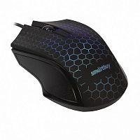 Мышь проводная Smartbuy ONE 334 черная  (SBM-334-K)