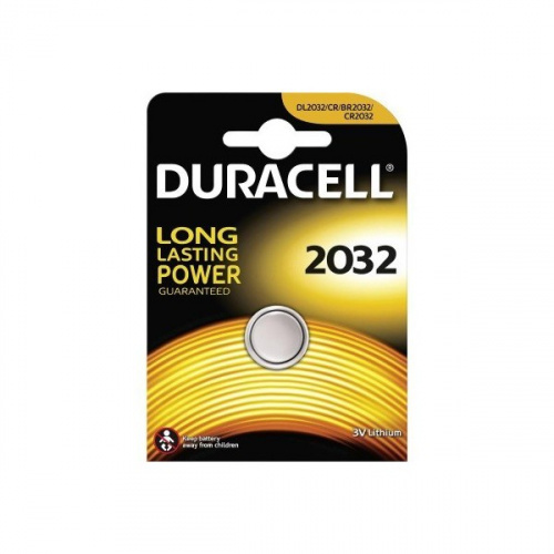 Батарейка Duracell литиевая CR2032-2BL Батарейка Duracell литиевая CR2032-2BL