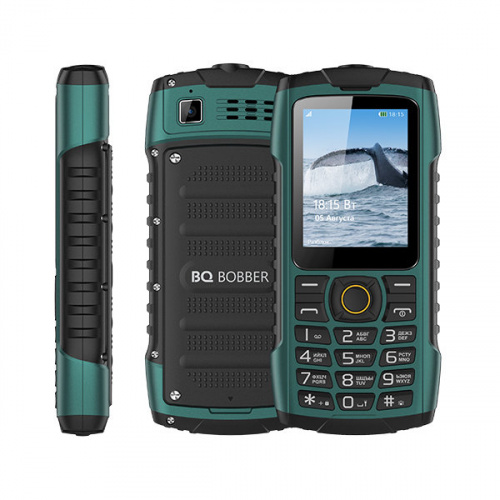 Мобильный телефон BQ 2439 Bobber Green фото 2 Мобильный телефон BQ 2439 Bobber Green фото 2
