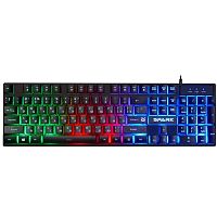 Клавиатура проводная игровая DEFENDER Spark GK-300L RU, радужная подсветка