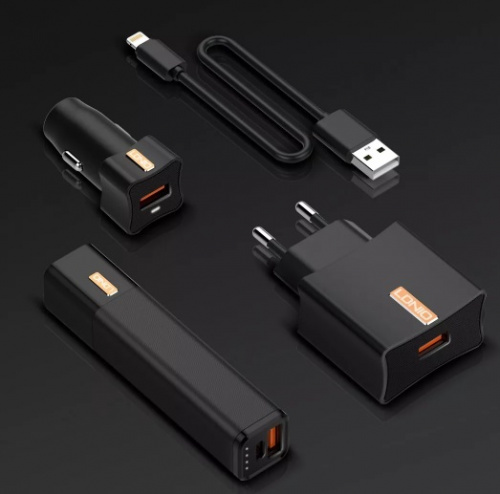 Комплект 3 в 1 LDNIO CC200 АЗУ+СЗУ+Аккумулятор 2600mAh 2A Black фото 10