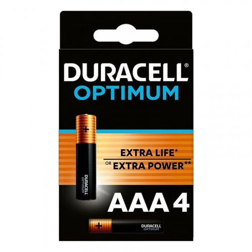 Батарейка Duracell алкалиновая LR03-12BL Optimum (5014074) Батарейка Duracell алкалиновая LR03-12BL Optimum (5014074)
