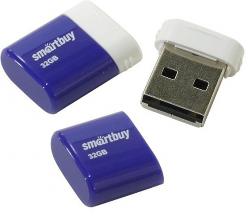 Флеш-накопитель Smartbuy LARA синяя 32Gb