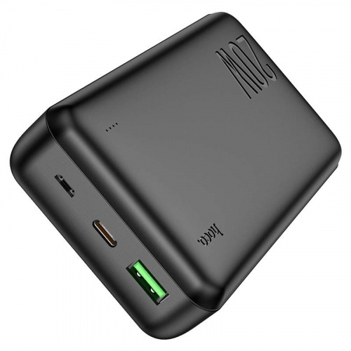 Внешний аккумулятор повербанк Power bank HOCO J87A 20000mAh PD 20W + USB QC3.0 18W черный