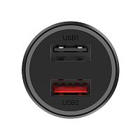 Автомобильное зарядное устройство XIAOMI Car Charger 37W Dual-Port черная RU