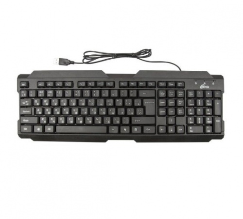 Клавиатура проводная Ritmix RKB-121 черная Клавиатура проводная Ritmix RKB-121 черная