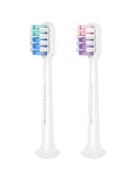 Сменные насадки для зубной щетки Xiaomi Dr.Bei Sonic Electric Toothbrush белая 2шт