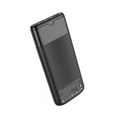 Внешний аккумулятор повербанк Power bank HOCO J63 10000mAh PD 20W + QC3.0 с беспроводной зарядкой белый фото 8