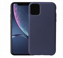 Чехол накладка для Realme C21y Gresso Меридиан силикон темно-синяя