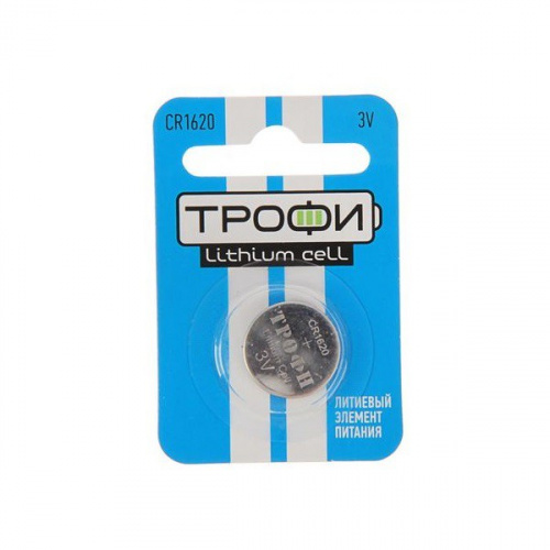 Батарейка Трофи литиевая CR1620-1BL Energy Power Батарейка Трофи литиевая CR1620-1BL Energy Power