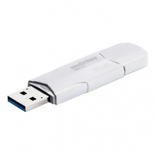 Флеш-накопитель Smartbuy Clue белая 32Gb