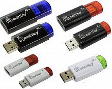 Флеш-накопитель Smartbuy Click Black-Blue 4Gb