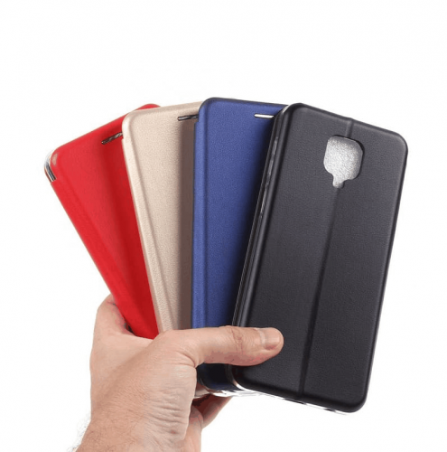 Чехол-книжка для Xiaomi Poco C40 Fashion Case бордовый фото 2