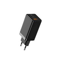 Сетевое Зарядное Устройство Адаптер Блок питания Baseus GaN2 Pro 65W черный CCGAN2P-B01