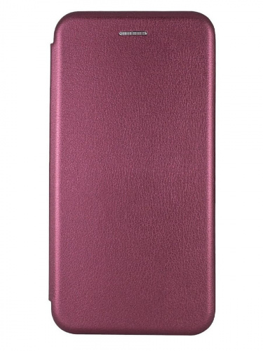 Чехол-книжка для Xiaomi Redmi 10 Fashion Case бордовый