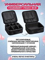 Сумочка косметичка клатч пенал бьюти бокс большой черный
