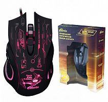 Мышь проводная игровая Ritmix ROM-365SC Gaming 6 кнопок 
