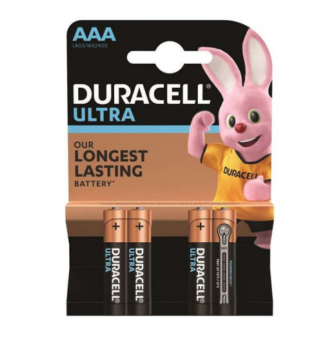 Батарейка Duracell алкалиновая LR03-4BL Ultra Power Батарейка Duracell алкалиновая LR03-4BL Ultra Power