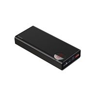 Внешний аккумулятор повербанк Power bank Groher GPB-2452 10000mAh QC3.0 черный