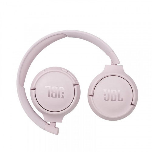 Наушники беспроводные накладные JBL T510BT розовые фото 2