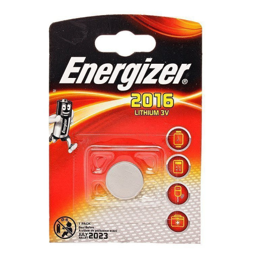 Батарейка Energizer литиевая CR2016-1BL Батарейка Energizer литиевая CR2016-1BL