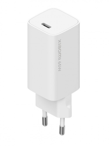 Сетевое зарядное устройство XIAOMI Mi 65W Fast Charger whith GaN Tech белое AD65GEU RU