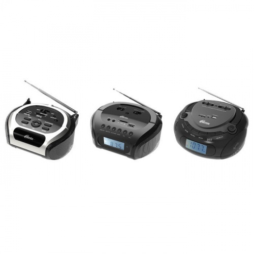 Магнитола Ritmix RBB-010BT серебро Магнитола Ritmix RBB-010BT серебро