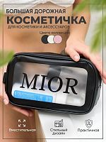 Сумочка косметичка клатч пенал Mior черная 20,5*7*13см