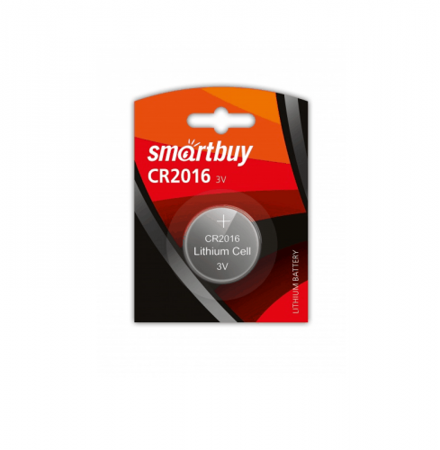 Батарейка Smartbuy литиевая CR2016/1B (SBBL-2016-1B) Батарейка Smartbuy литиевая CR2016/1B (SBBL-2016-1B)