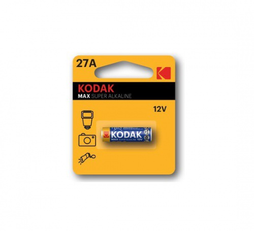 Батарейка Kodak алкалиновая 27A-1BL Max Super Alkaline Батарейка Kodak алкалиновая 27A-1BL Max Super Alkaline