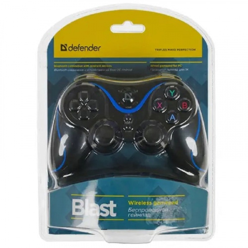 Геймпад беспроводной DEFENDER Blast USB, Bluetooth, Android фото 2