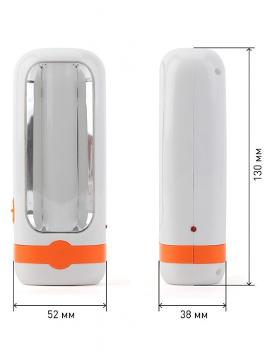 Фонарь Эра KA10S 2в1 900mAh 10SMD+1W фото 4