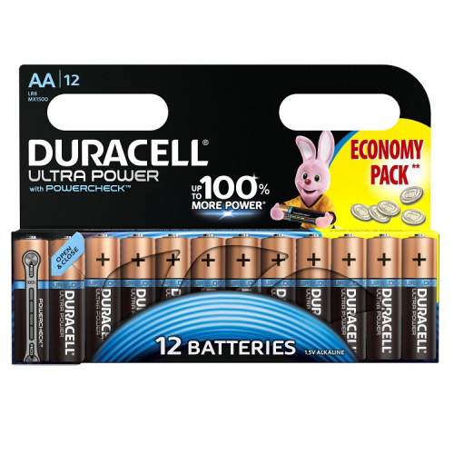 Батарейка Duracell алкалиновая LR6-12BL Ultra Батарейка Duracell алкалиновая LR6-12BL Ultra