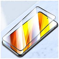 Защитное стекло для Samsung A7 2018/A750 Leiwei 3D черное