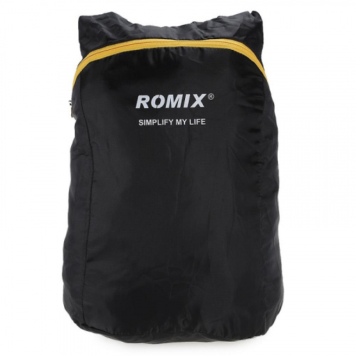 Рюкзак складной ROMIX RH30 черный Рюкзак складной ROMIX RH30 черный