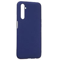 Чехол накладка для Realme 6 soft силикон фиолетовый