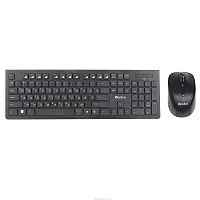 Набор беспроводной Intro DW810B клавиатура+мышь черный