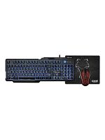 Набор проводной игровой Qumo Viper K29/M29 клавиатура 104+10 клавиш+мышь+коврик, подсветка