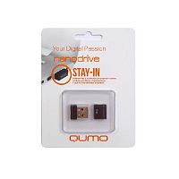 Флеш-накопитель QUMO Nano Black черный 8Gb
