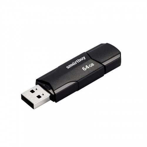 Флеш-накопитель Smartbuy Glue USB 3.0/3.1 черный 64Gb Флеш-накопитель Smartbuy Glue USB 3.0/3.1 черный 64Gb