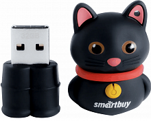 Флеш-накопитель Smartbuy Wild series Котенок черный 32Gb